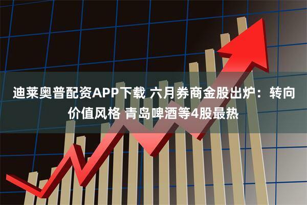 迪莱奥普配资APP下载 六月券商金股出炉：转向价值风格 青岛啤酒等4股最热