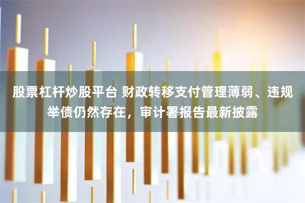 股票杠杆炒股平台 财政转移支付管理薄弱、违规举债仍然存在，审计署报告最新披露